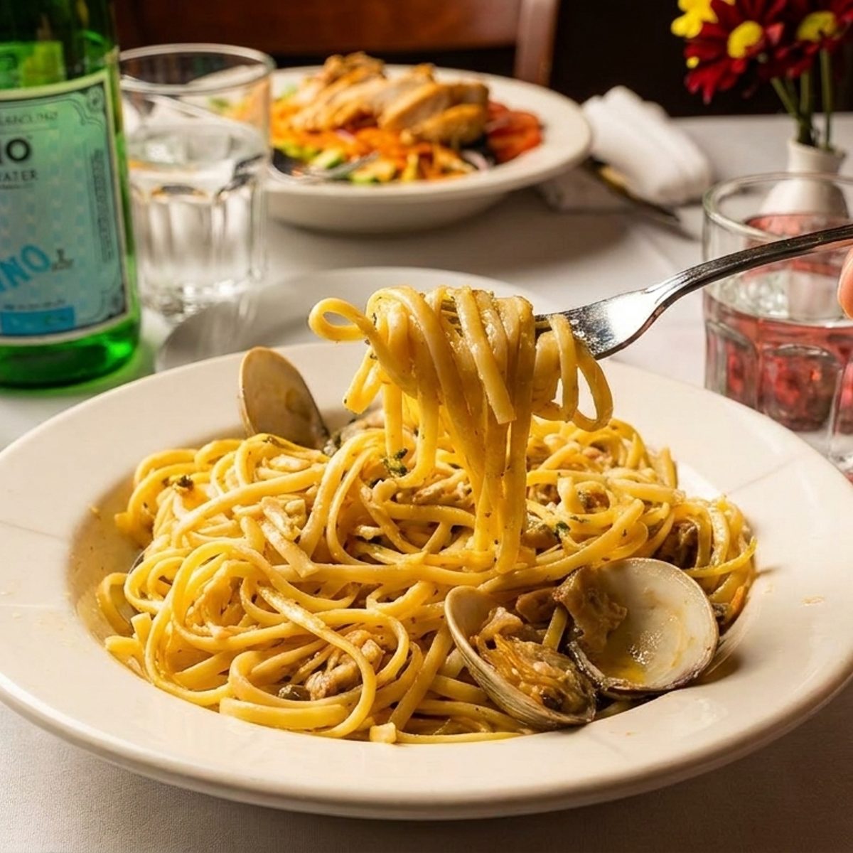 Fresh pasta, classic Italian, and plenty of it