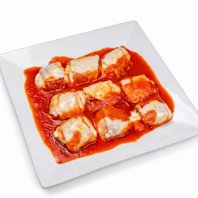 Eggplant Rollatini Appetizer.