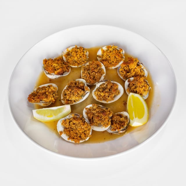 Baked Clams.
